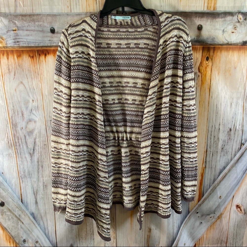 EUC Maurices Cardigan Open Lightweight Medium